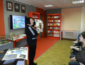 Мероприятия в библиотеке Лажечникова